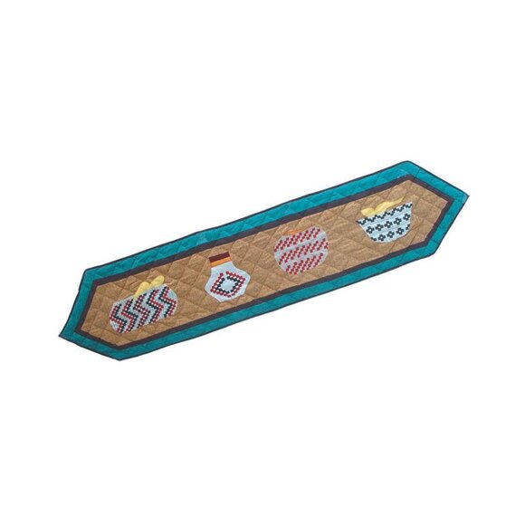 Set of 4Table Runner Indian Baskets